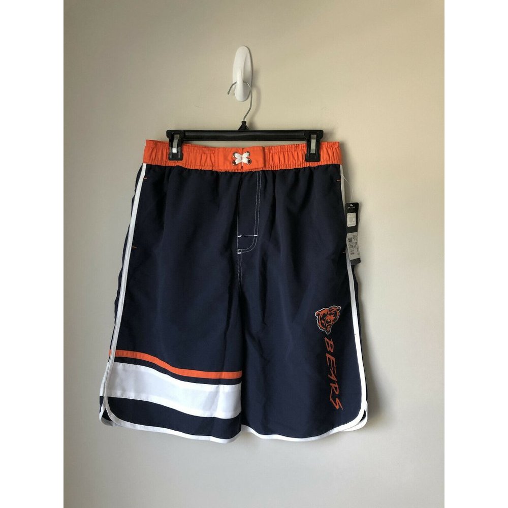 NWT NFL Apparel Chicago Bears Youth Swim Trunks -